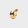 Maria Black - Tryvann Pillow Earring with Gold Plating