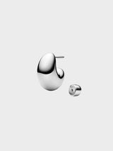 Maria Black - Tryvann Pillow Earring in Silver