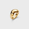 Maria Black - Tryvann Ring with Gold Plating