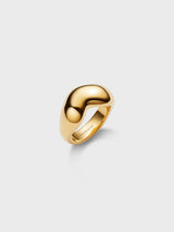Maria Black - Tryvann Ring with Gold Plating