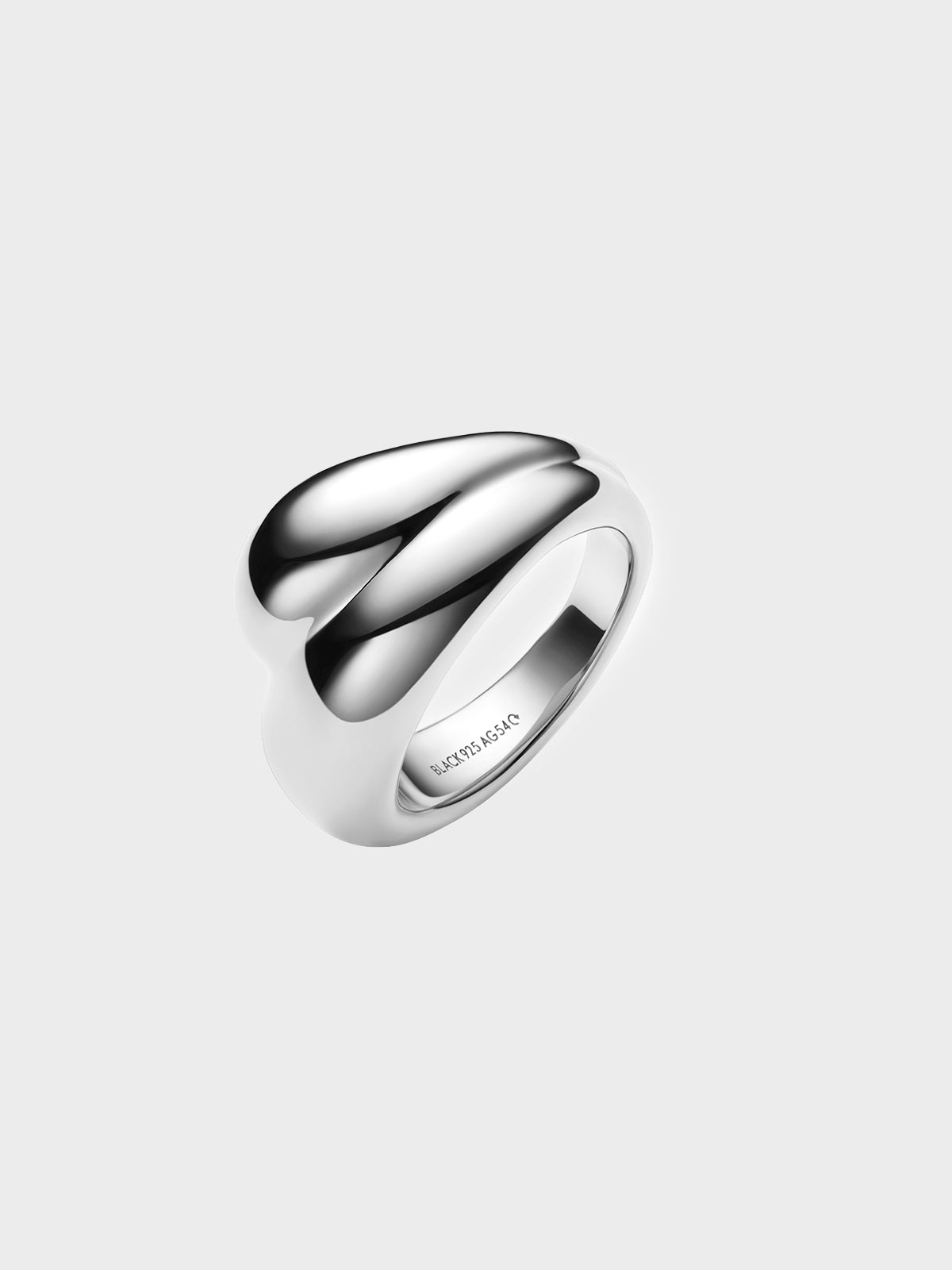 Maria Black - Tryvann Trail Ring in Silver