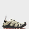 Salomon - Udara Advanced Sneakers in Pale Olive Green, Black and Impatiens Pink