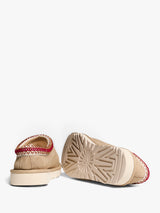 UGG - Tasman II Slippers in Sand and Dark Cherry