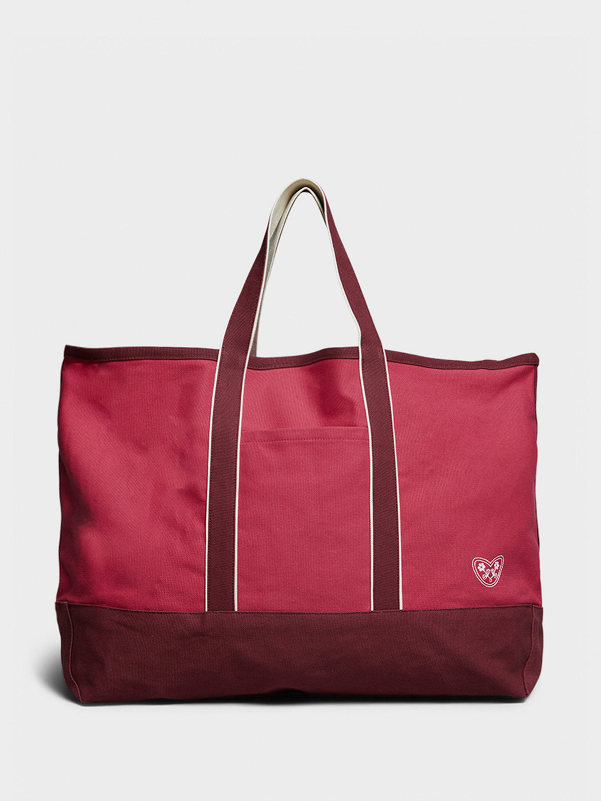 Easy Bag Large Taske i Rød og Bourgogne