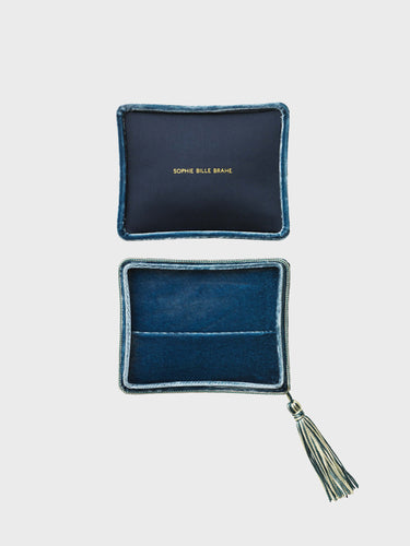 Sophie Bille Brahe - Velvet Lily Bleu Jewelry Box