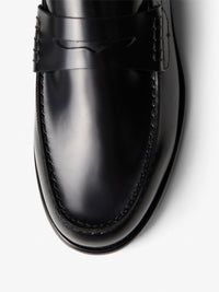 Vinny's - Polido Leather Loafers in Black