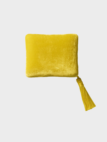 Sophie Bille Brahe - Velvet Jewelry Box in Limone