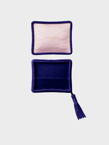 Sophie Bille Brahe - Velvet Jewelry Box in Violet