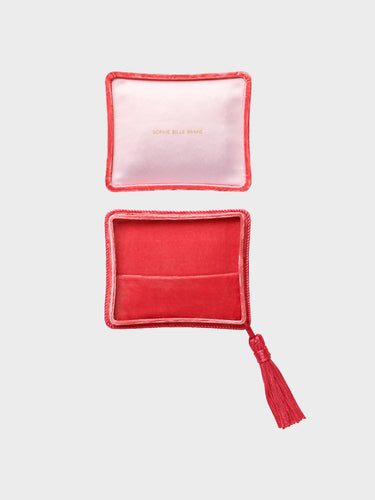 Sophie Bille Brahe - Velvet Tulipe Jewelry Box in Rouge