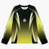 Sauna - Volt LongSleeve Jersey in Neon Green, Black