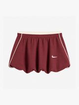 Nike - Bubble Skirt in Burgundy Crush and Sail