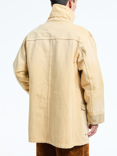 Wales Bonner - Sierra Coat in Sand and Brown