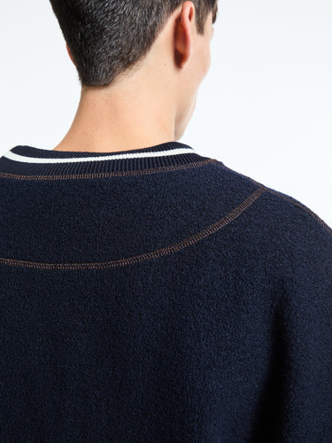 Wales Bonner - October Vest in Navy