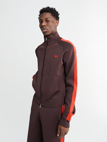 Wales Bonner - Tide Track Top in Brown