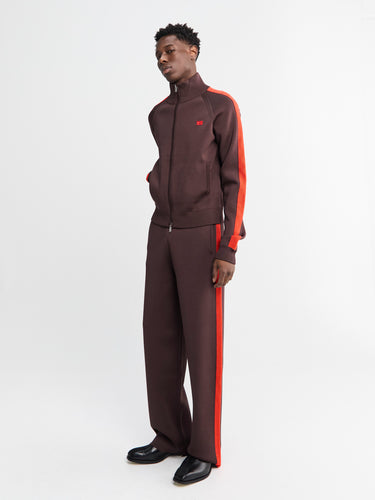 Wales Bonner - Tide Track Pants in Brown
