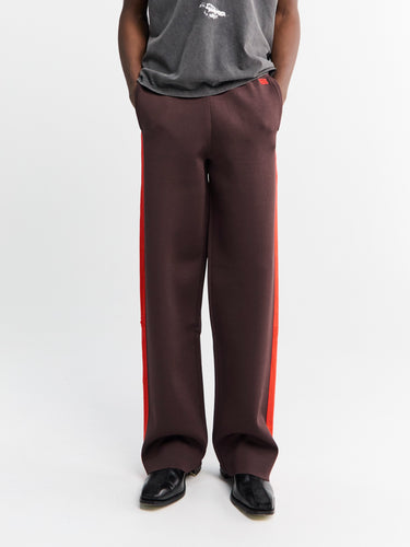 Wales Bonner - Tide Track Pants in Brown
