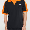 Wales Bonner - Home Jersey Polo in Black and Orange