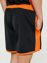 Wales Bonner - Home Jersey Shorts in Black and Orange