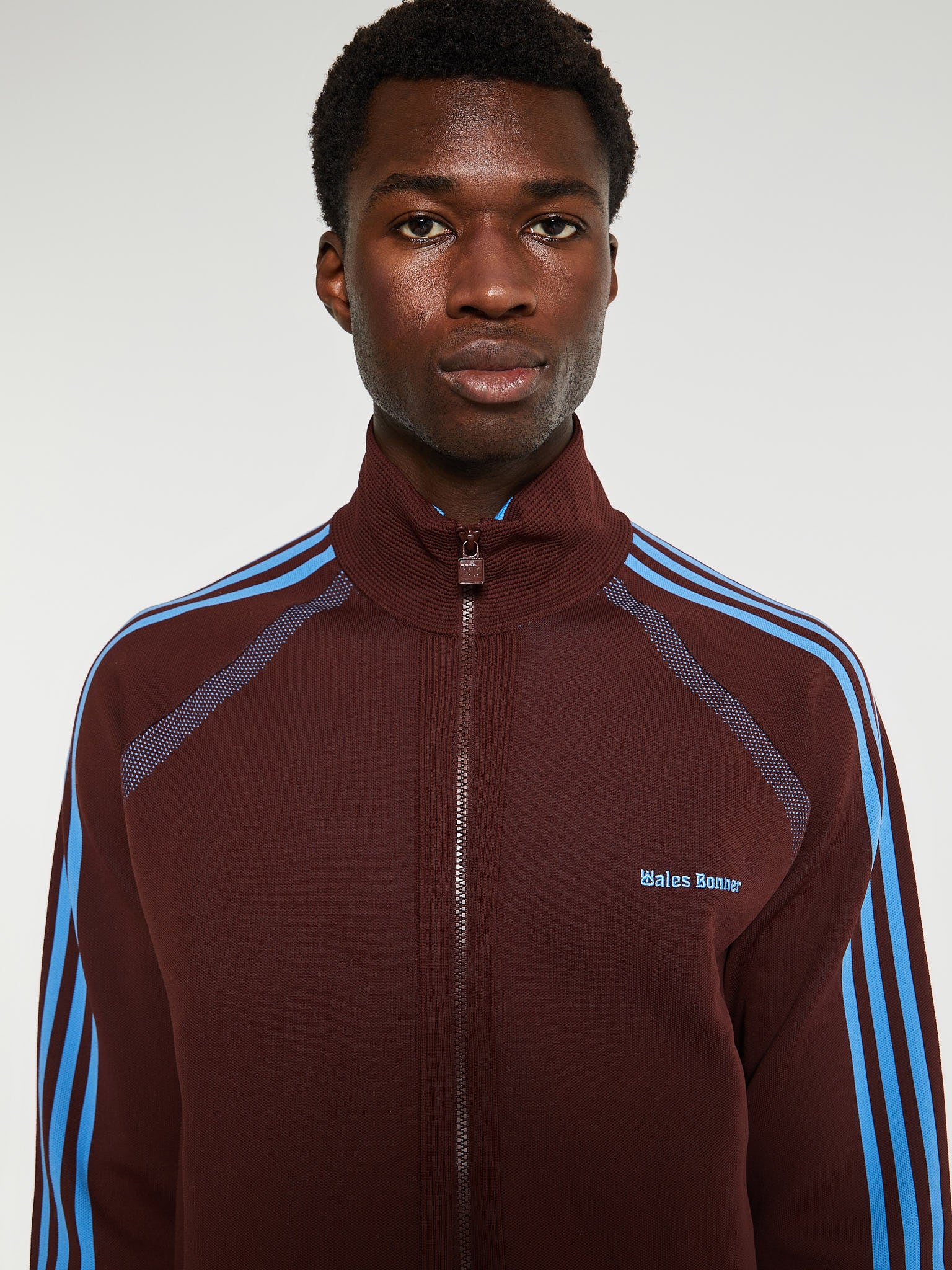 adidas Originals by Wales Bonner Knit Track Jacket (Mystery Brown) - IT9780  - Consortium