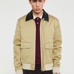 Wales Bonner - Shade Varsity Jacket in Hunter