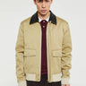 Wales Bonner - Shade Varsity Jacket in Hunter