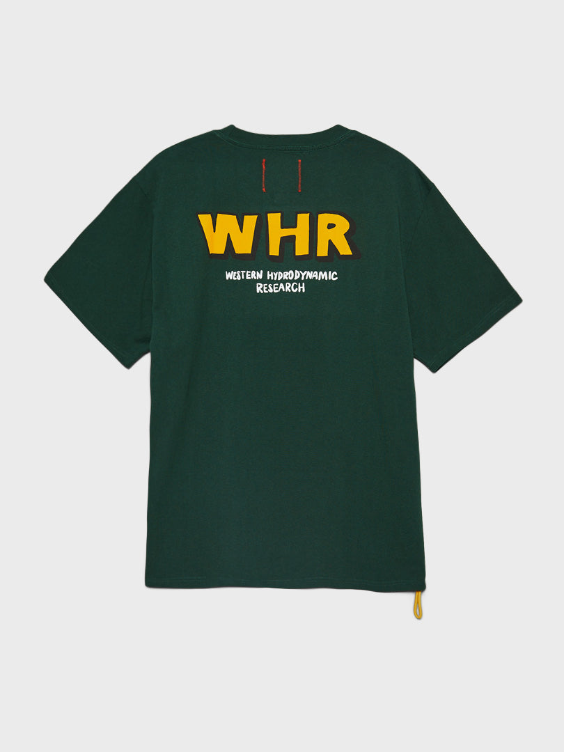 Wobbly Worker T-shirt i Olive