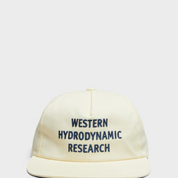 Promo Hat in White and Navy