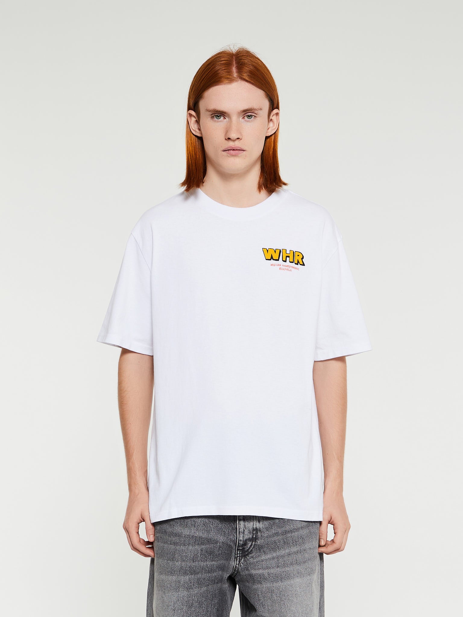 Western Hydrodynamic Research - Wobbly Worker Tee in White