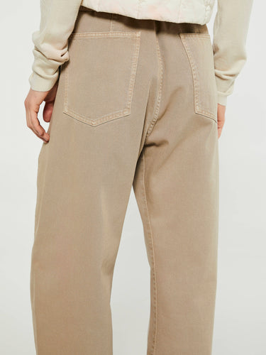 Lemaire - Twisted Belted Pants in Natural Beige