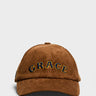 Wales Bonner - Grace Corduroy Cap in Brown