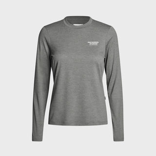 Pas Normal Studios - Women's Balance Long Sleeve T-Shirt ND in Medium Grey