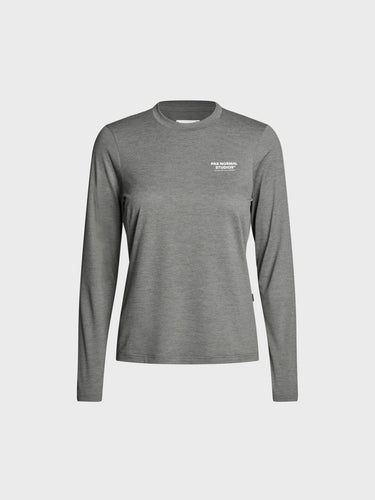 Pas Normal Studios - Women's Balance Long Sleeve T-Shirt ND in Medium Grey