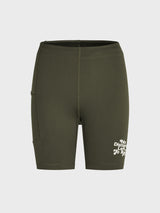 Pas Normal Studios - Women's Balance Short Tights ND in Dark Olive