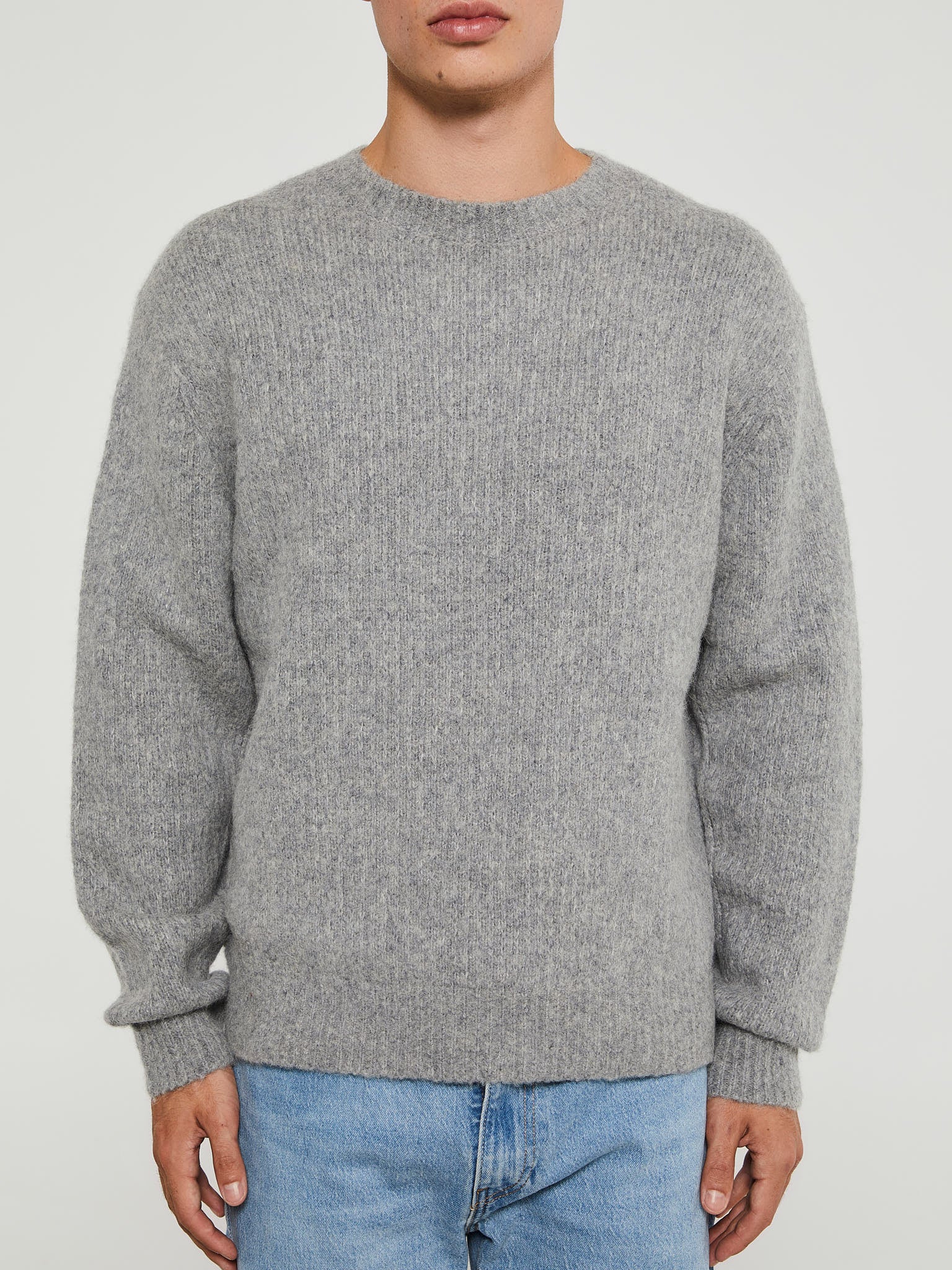 Sunflower - Yak Sweater in Grey Melange