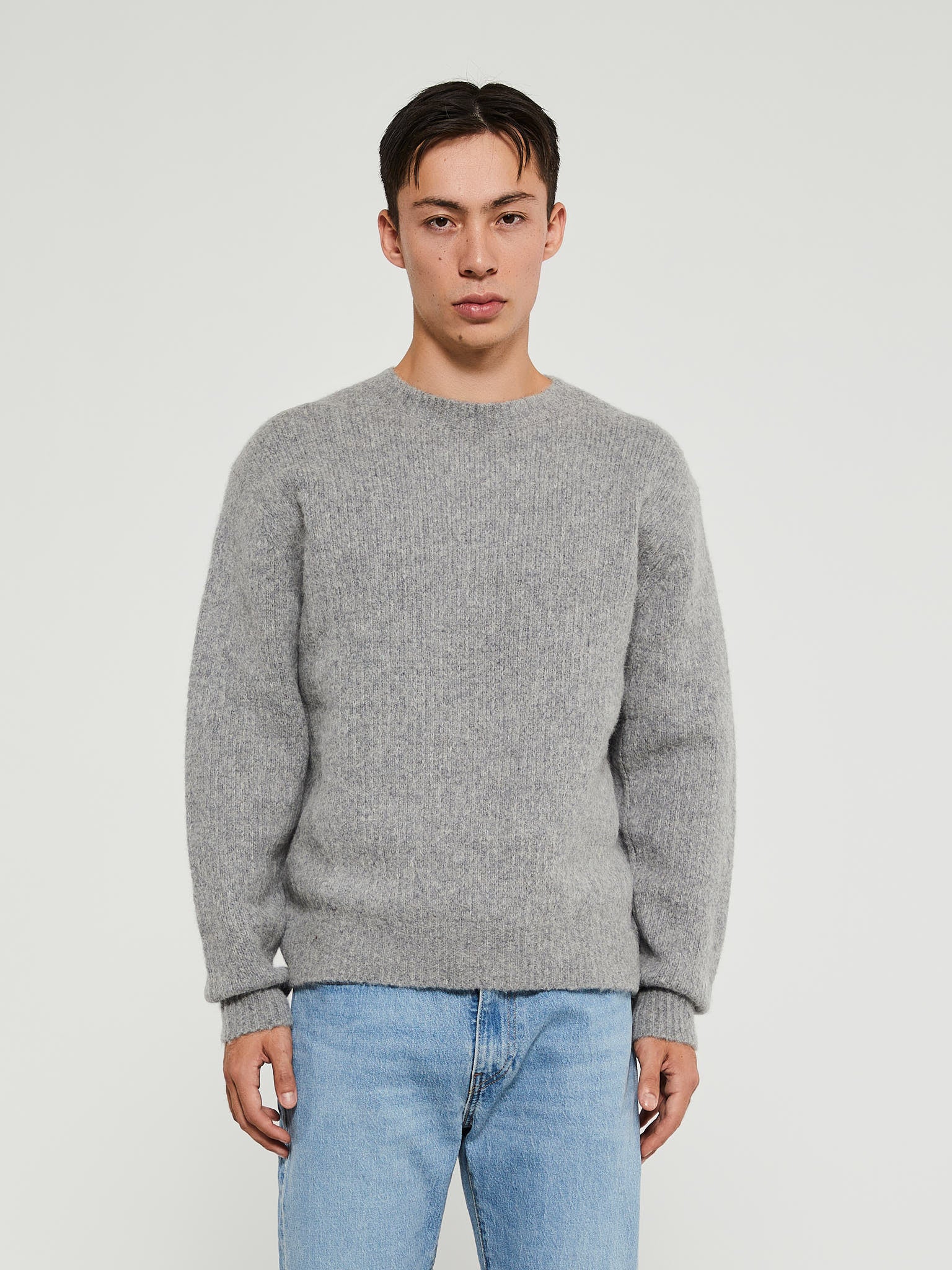 Sunflower - Yak Sweater in Grey Melange