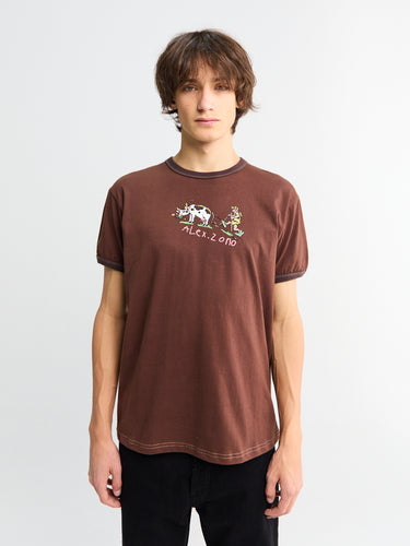 Alex Zono - Trail Tee in Brown