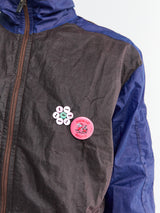 Alex Zono - Track Jacket in Navy and Brown