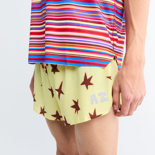 Alex Zono - Southern Cross Shorts in Yellow