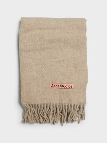 Acne Studios - Narrow Scarf in Oatmeal Melange