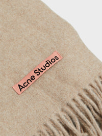 Acne Studios - Narrow Scarf in Oatmeal Melange