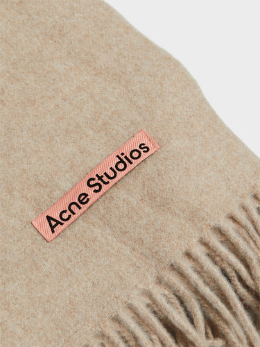 Acne Studios - Narrow Scarf in Oatmeal Melange