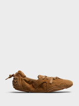 Acne Studios - Lace-Up Shoes in Sand Beige