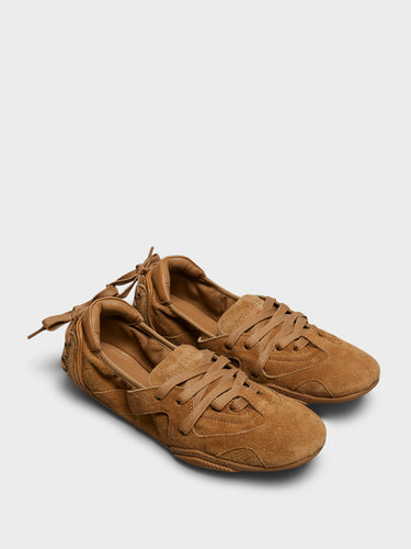 Acne Studios - Lace-Up Shoes in Sand Beige