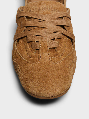 Acne Studios - Lace-Up Shoes in Sand Beige