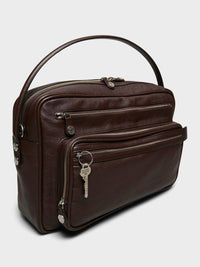 Acne Studios - Camero Camera Bag in Chocolate Brown
