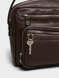 Acne Studios - Camero Camera Bag in Chocolate Brown