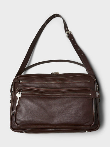 Acne Studios - Camero Camera Bag in Chocolate Brown