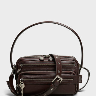 Acne Studios - Camero Party Bag in Chocolate Brown