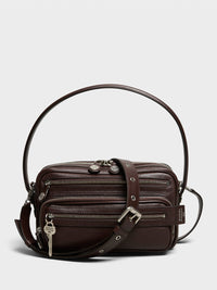 Acne Studios - Camero Party Bag in Chocolate Brown