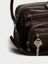 Acne Studios - Camero Party Bag in Chocolate Brown